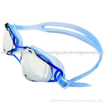 Swimming Goggles with Silicone Material, OEM Orders WelcomedNew